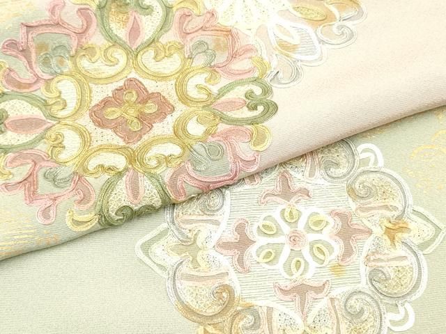 平和屋着物▽中国三大刺繍 スワトウ刺繍 汕頭刺繍 訪問着 夢華繍 正倉