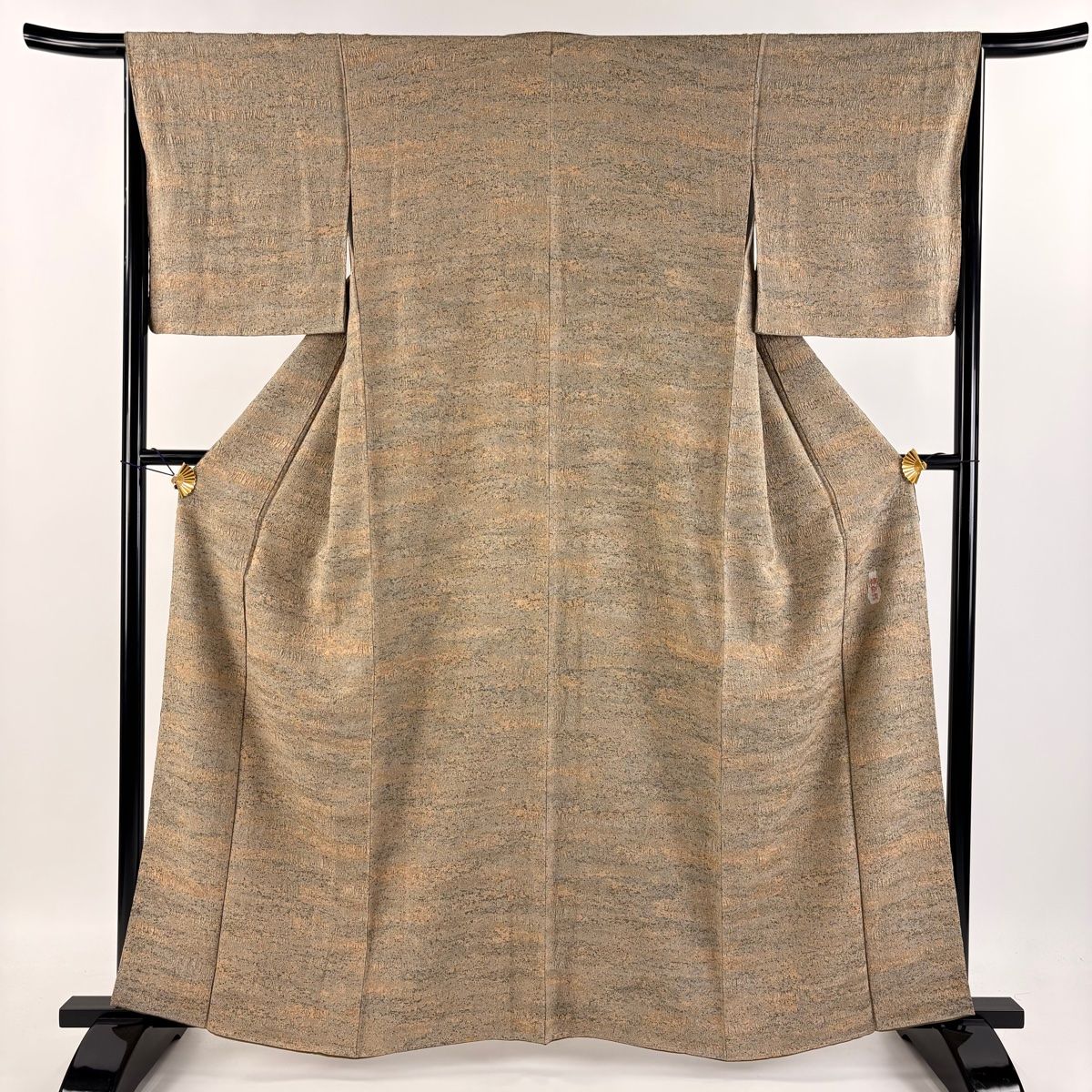 未使用品 小紋 桃色 薄灰茶色 道長どり 枝花 身丈161.5cm 正絹 楽天市場】辻が花（着物｜和服）：レディースファッションの通販