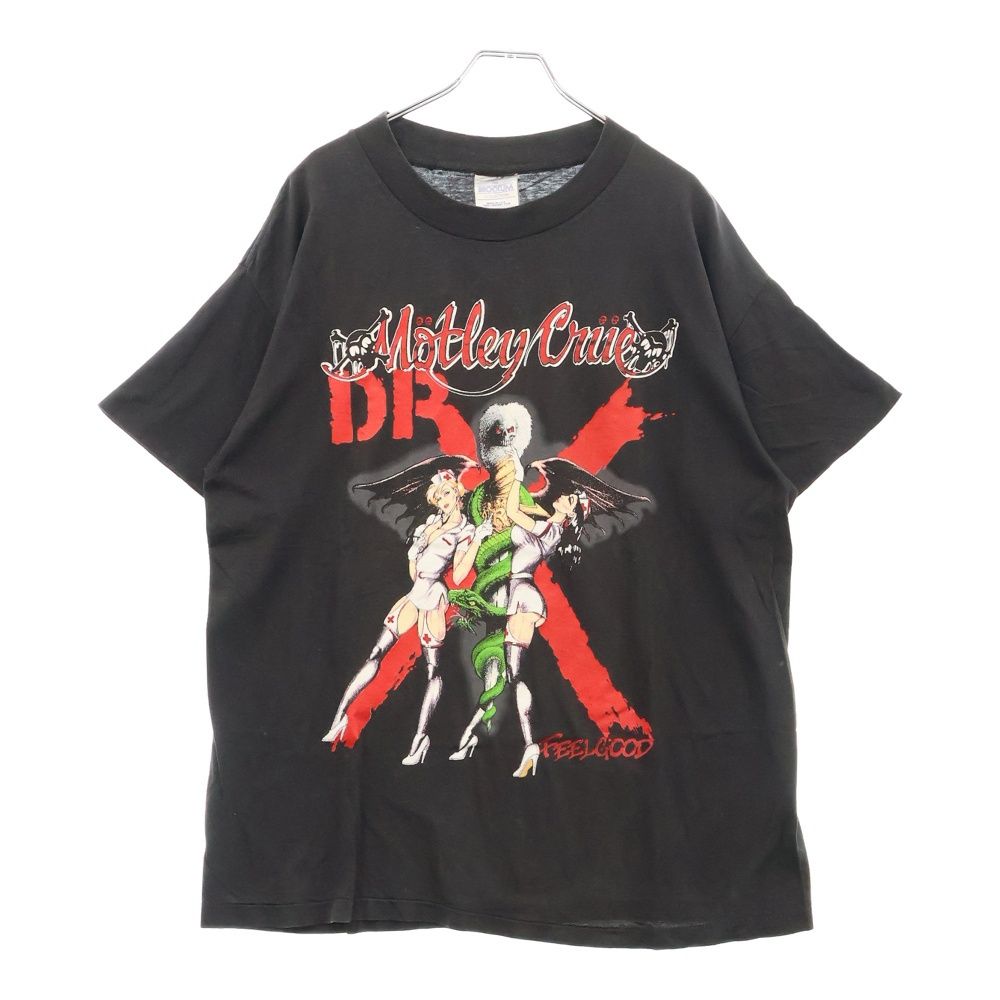 モトリー・クルー 90s ヴィンテージ 両面プリント バンドTシャツ C433