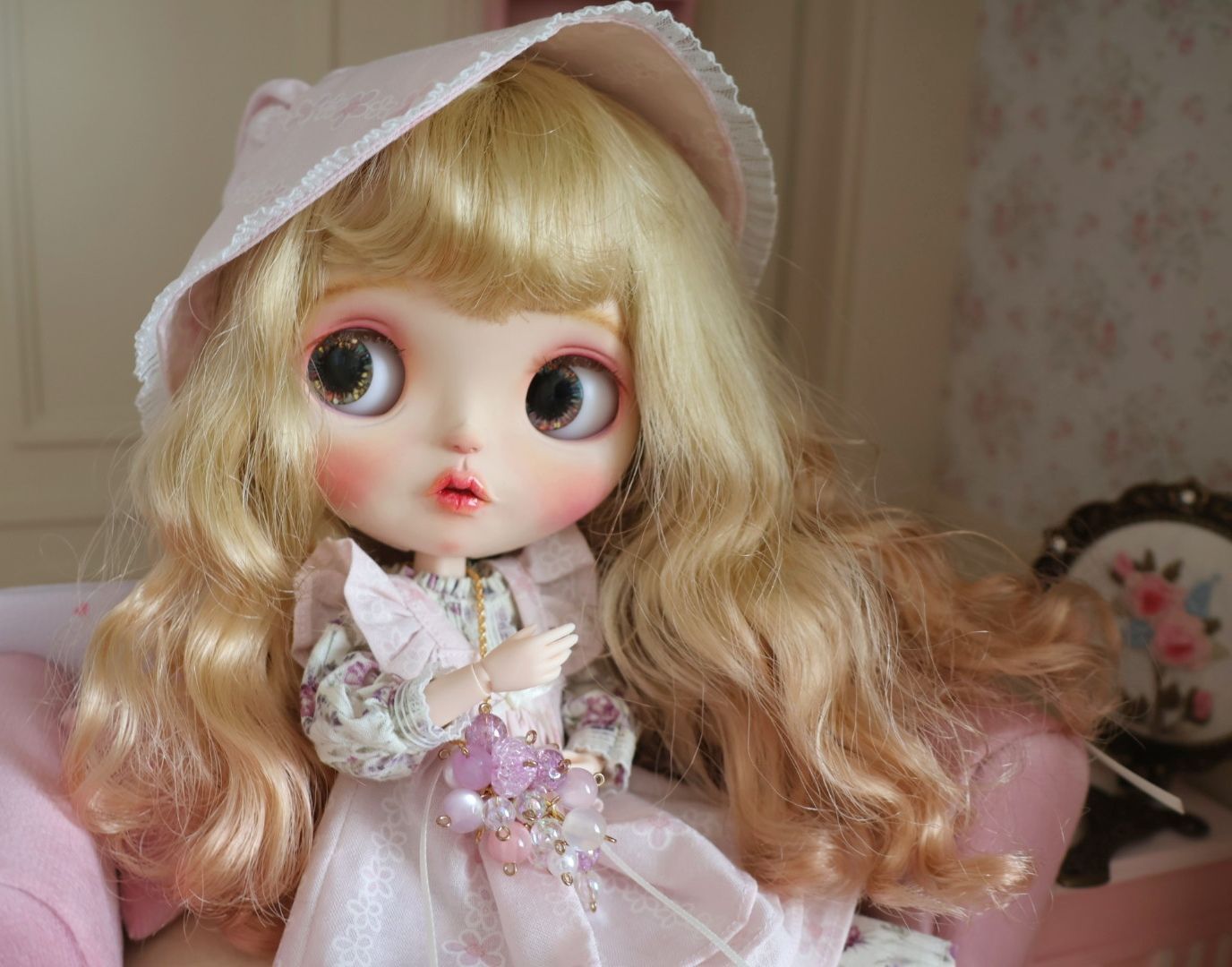 スノウ肌風 グラデーションヘア