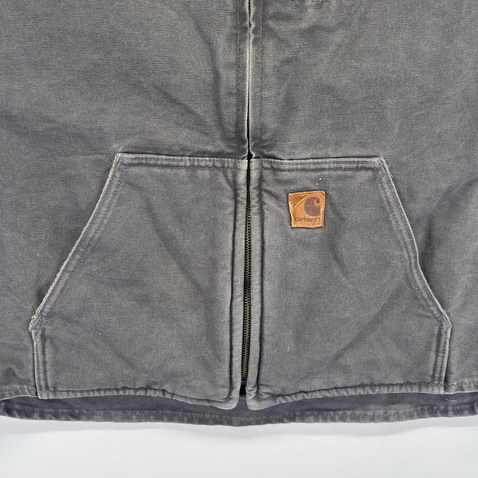 古着 カーハート Carhartt ベスト ダック 大きいサイズ ボアライナー 