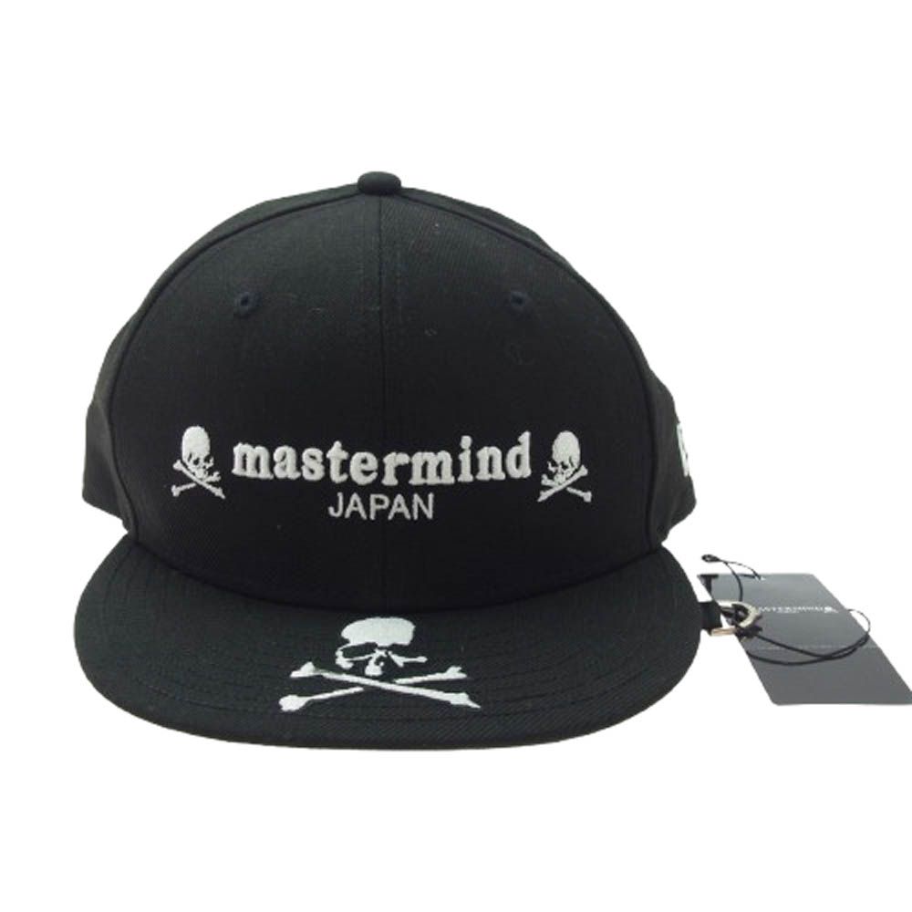 mastermind JAPAN ブラックキャップ　新品未使用 マスターマインドジャパン mastermind JAPAN ×NEW ERA 100周年