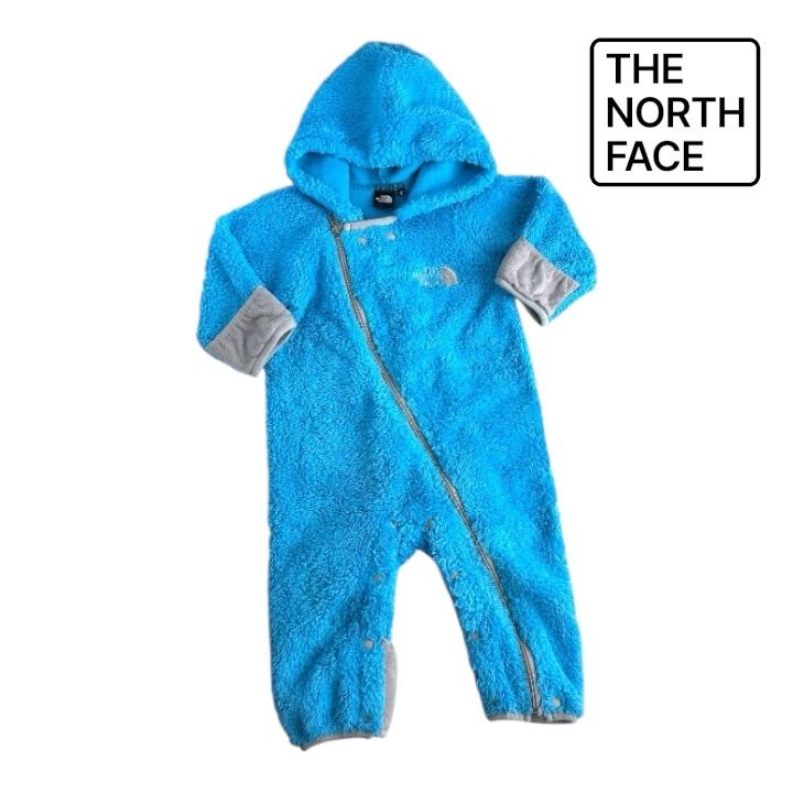 The North Face ベビージャンプスーツ 青 The North Face ベビージャンプスーツ 青 防寒☆ジャンプスーツ