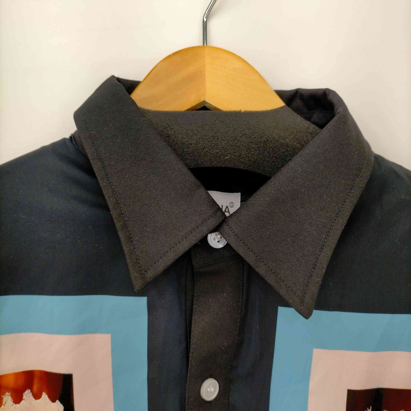 フメイ WANNA STAMP LS SHIRTS JET BLACK長袖シャツ メンズ JPN：XL 