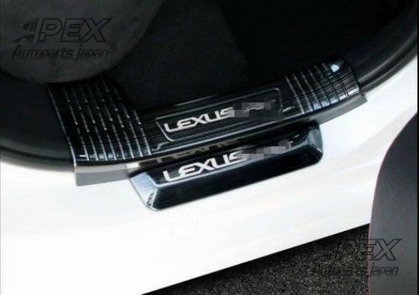 レクサス CT CT200h 2011-2017年 2色可選 スカッフプレート 内装 サイドガーニッシュ プロテクター ステップカバー 8Pセット