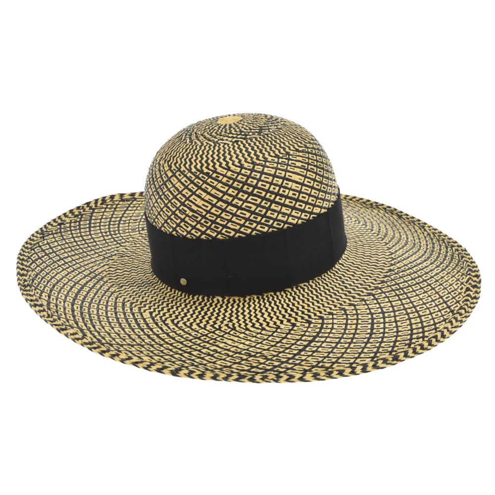 エルメス ベージュ ストローハット リボン付き 【公式通販】