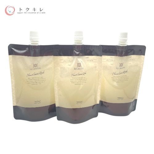 トクキレ】イクモア ナノグロウリッチ 詰替130ml×3個セット 育毛