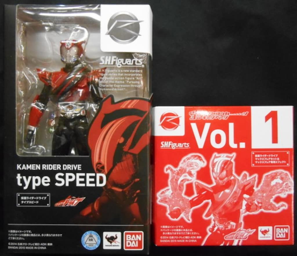 バンダイ S.H.Figuarts 初回特典付 仮面ライダードライブ タイプ・スピード マックスフレアセット付き
