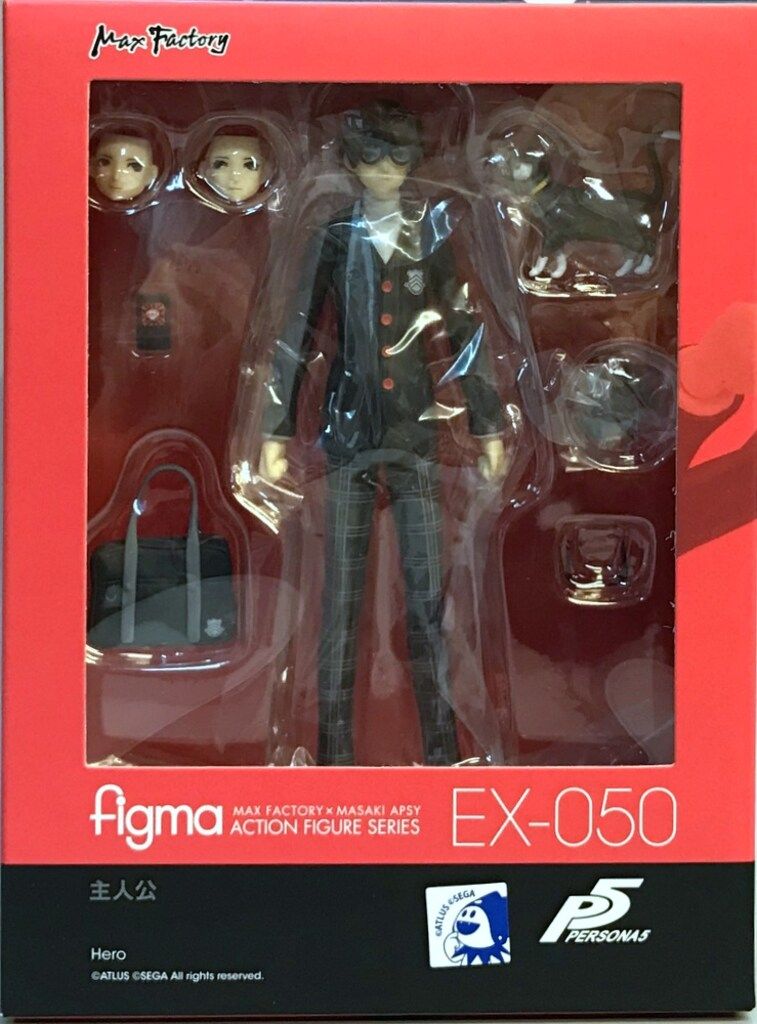 Figma EX-050 ペルソナ5主人公(再販品) MAXFACTORY figma ペルソナ5 主人公 再販版 EX-050