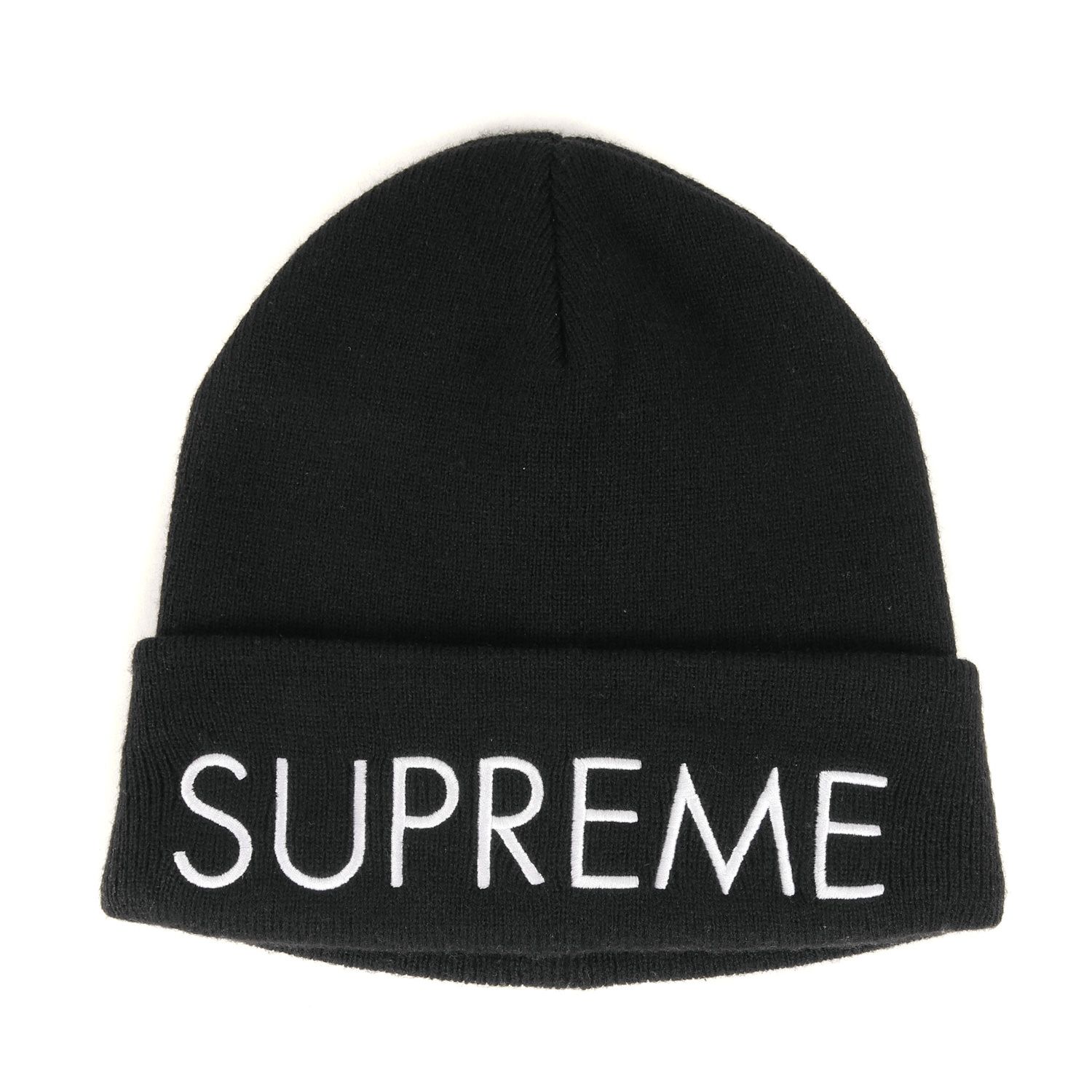 美品 Supreme シュプリーム ニット帽 サイズ:FREE 22AW ブランドロゴ