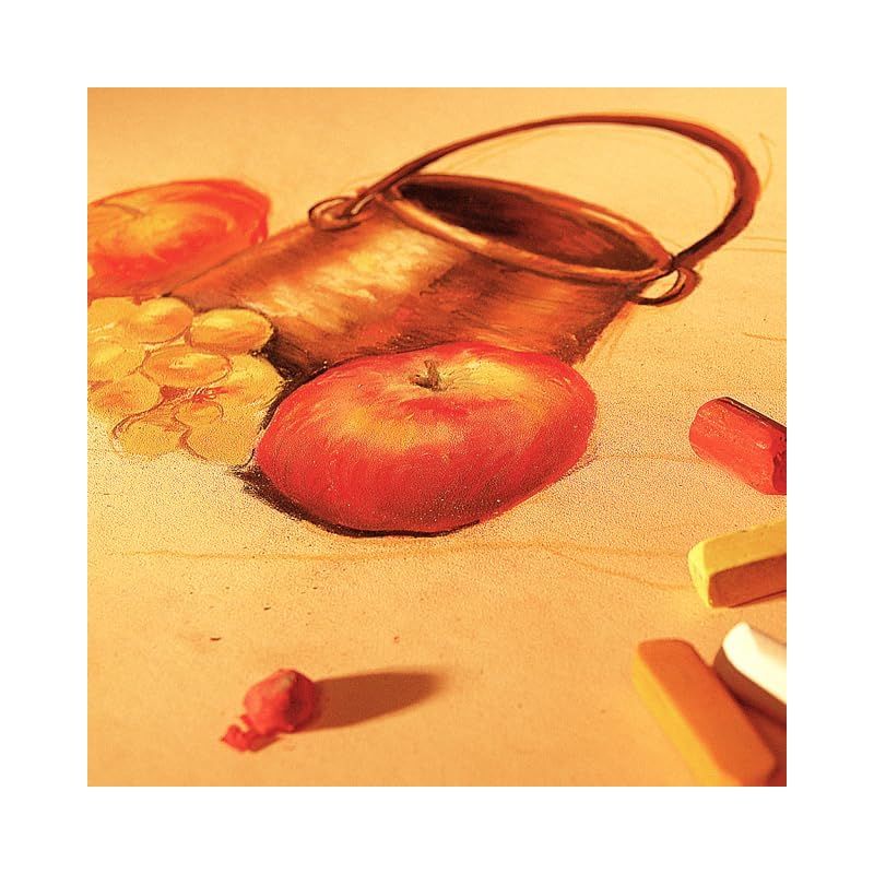 クレールフォンテーヌ パステルマット No.2 ブロック 24x30cm 12枚 360g|m2 アシッドフリー 中性紙 パステル 鉛筆 色鉛筆 Clairefontaine cf96007 0