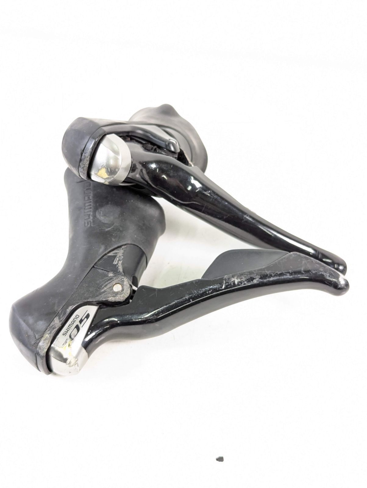 割引購入 5800 ST 105 シマノ 並品】Shimano 2x11s STIレバー 非油圧 パーツ