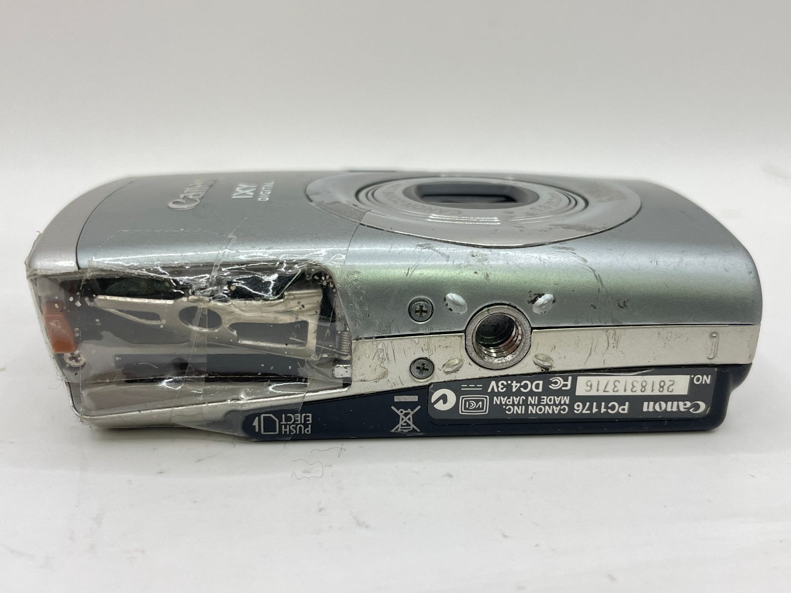 動作未確認 Canon キヤノン IXY DIGITAL 800 IS カメラ コンパクト