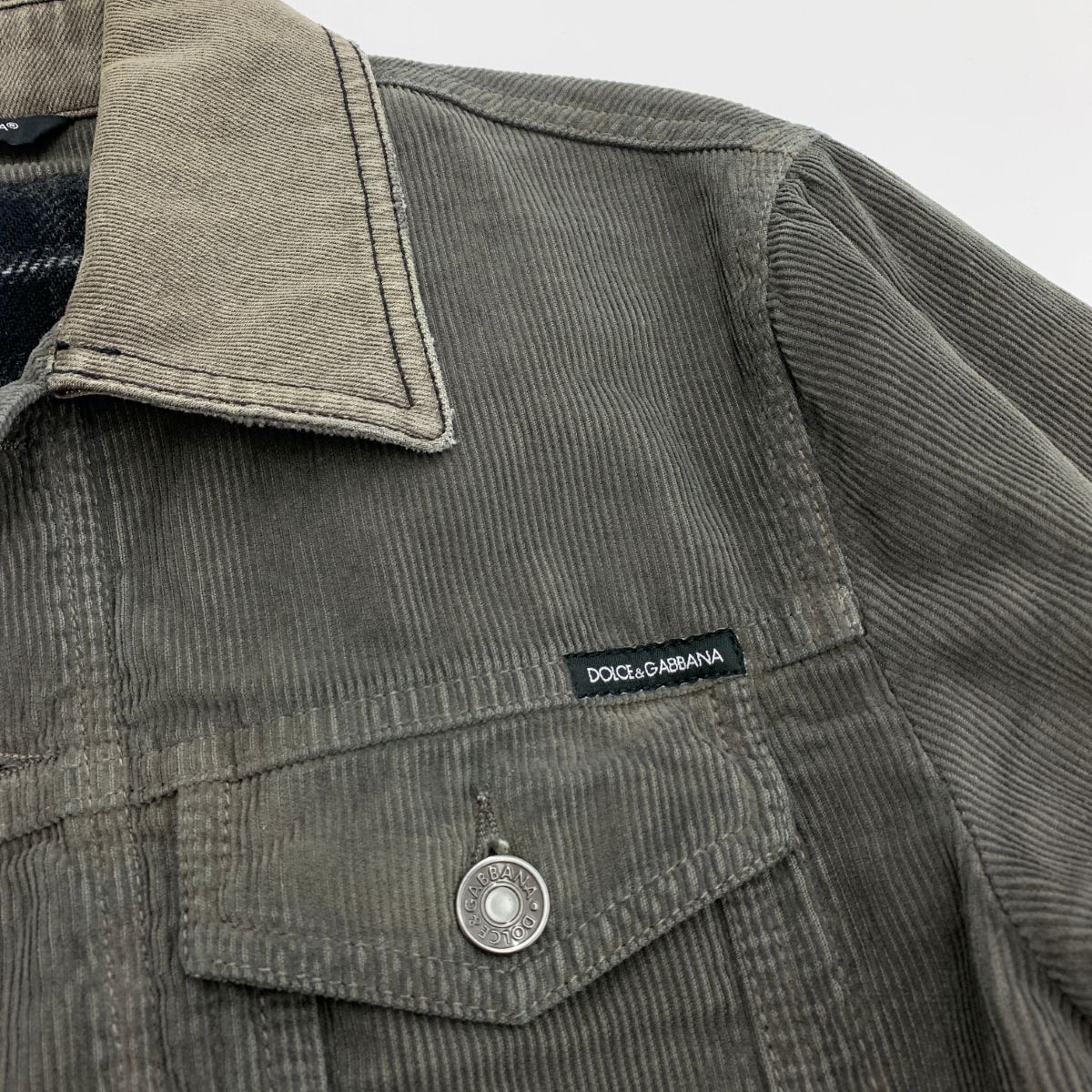 DOLCE&GABBANA ドルチェ&ガッバーナ コーデュロイ ジャケット 44