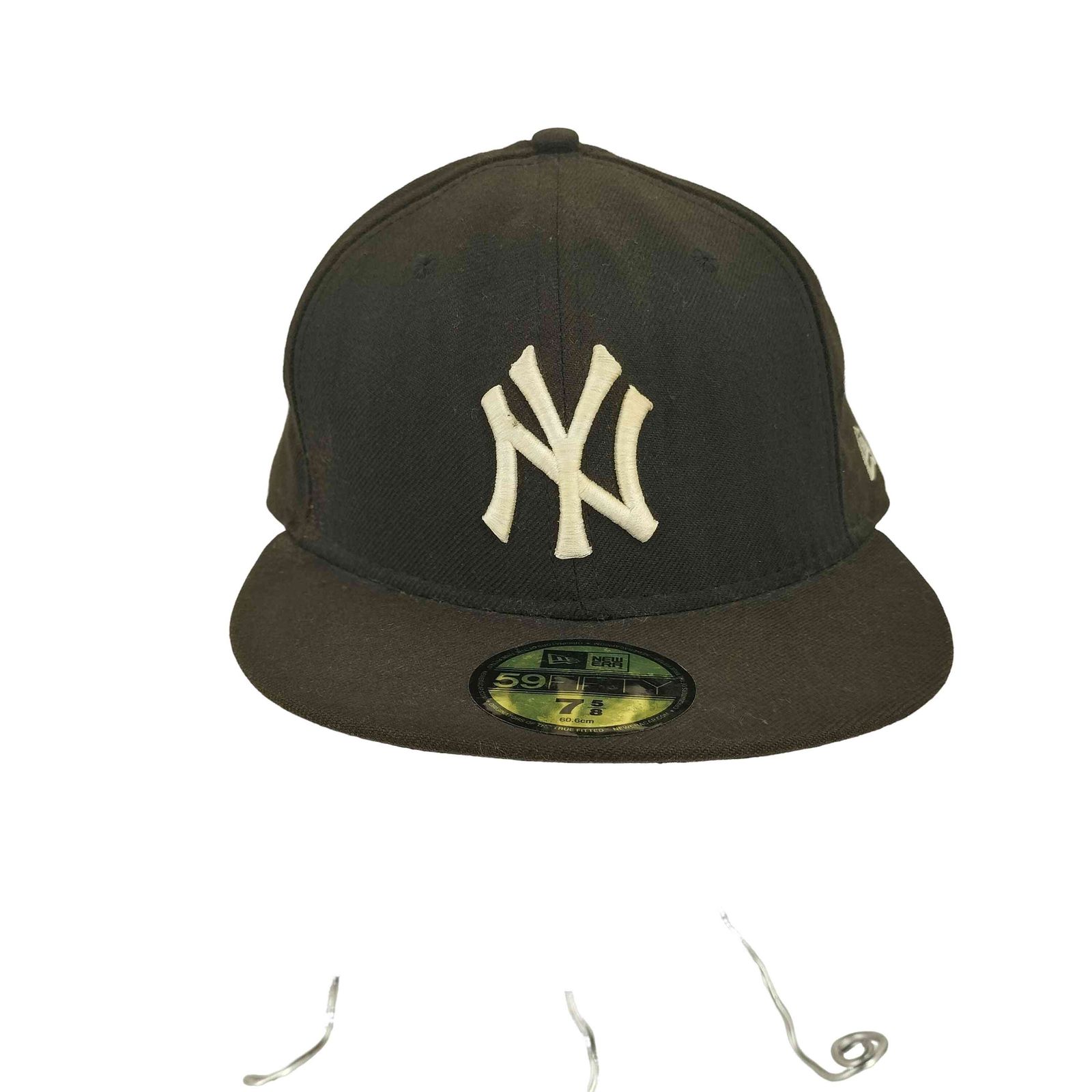 New Era ブラック ベースボールキャップ N°21刺繍 New Era ブラック ベースボールキャップ N°21刺繍 NEW ERA