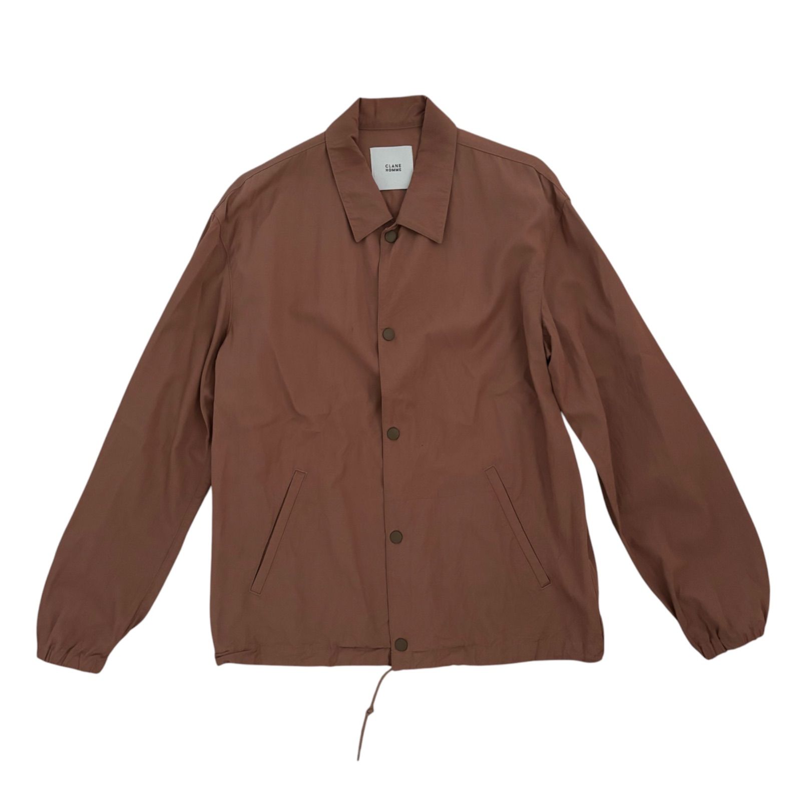 c290 CLANE HOMME クラネ LI LI Y コーチジャケット ピンクベージュ 