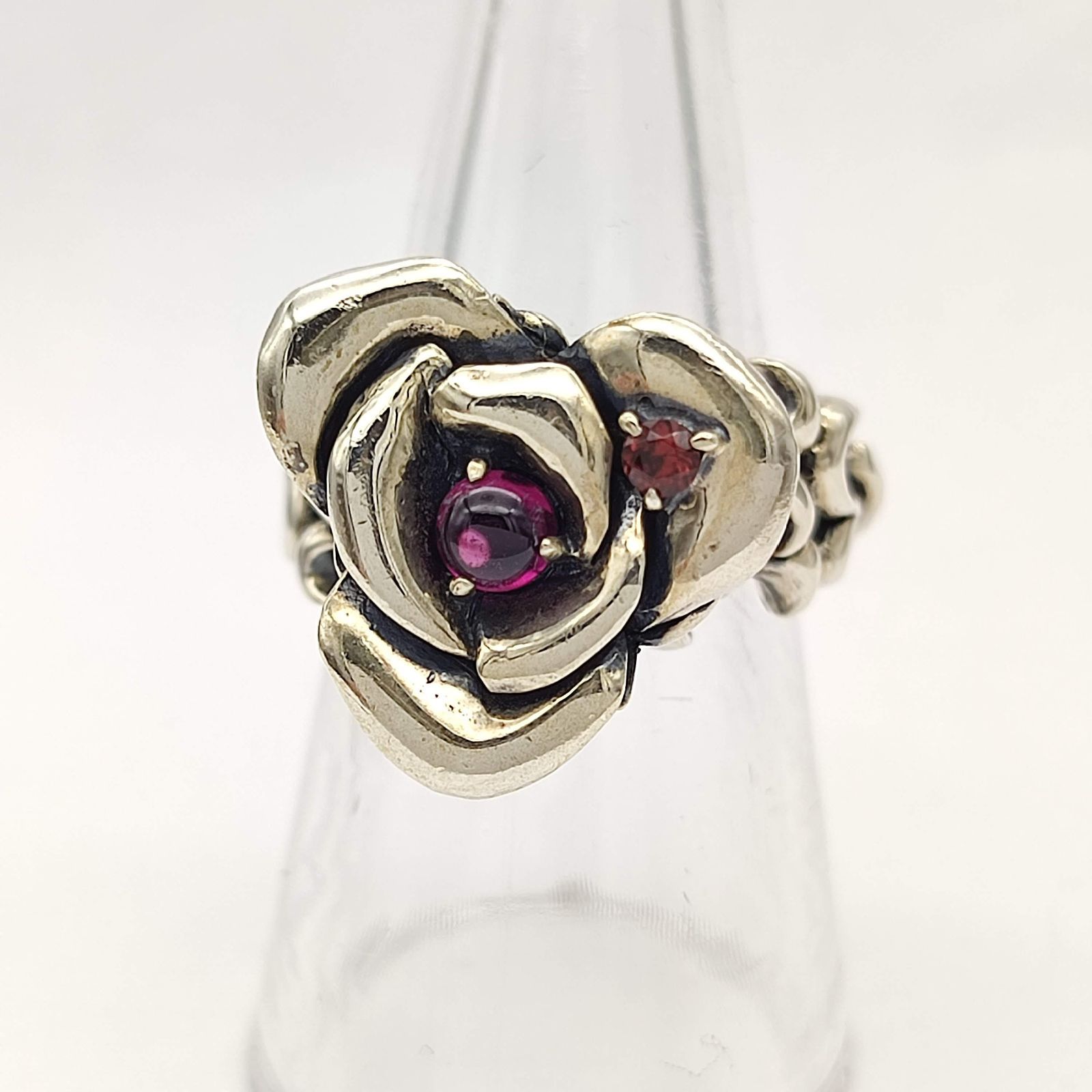 シルバー925 ウズ　uzu ローズリング　薔薇　廃盤品 シルバー925 ウズ uzu ローズリング 薔薇 廃盤品 - メルカリ