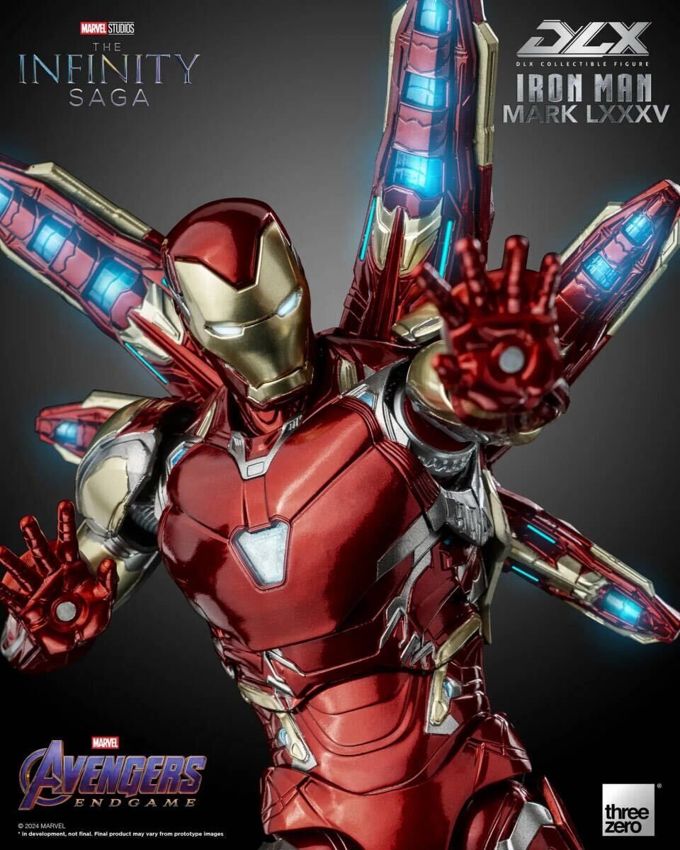 threezero DLX アベンジャーズ エンドゲームアイアンマン・マーク85 未開封新品 3Z0250 Iron Man Mark 85 マーベル スタジオ スリーゼロ