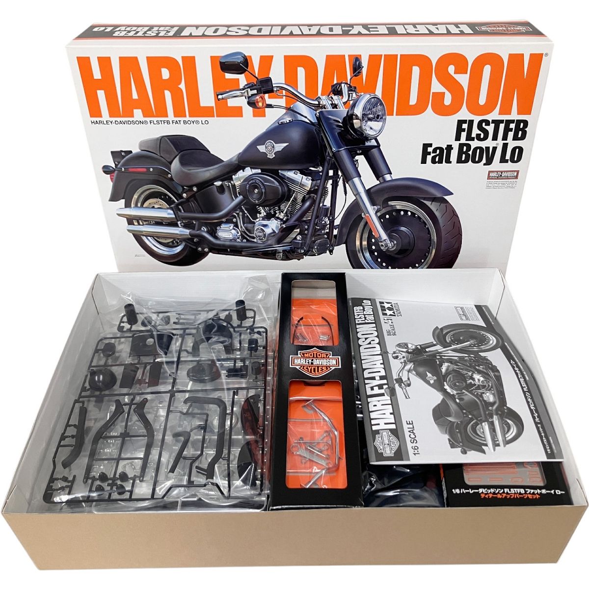 TAMIYA 1/6 ハーレーダビッドソンFLSTFB ファットボーイ ロー
