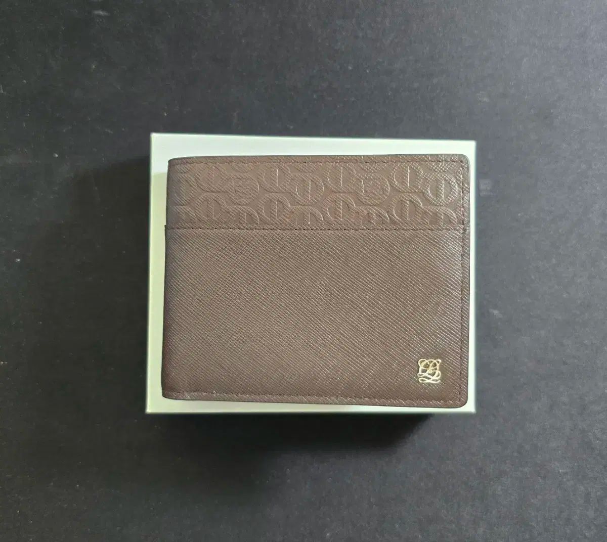 Louis Quatorze ルイカトーズ ブラウン 二つ折り財布 付属品完備