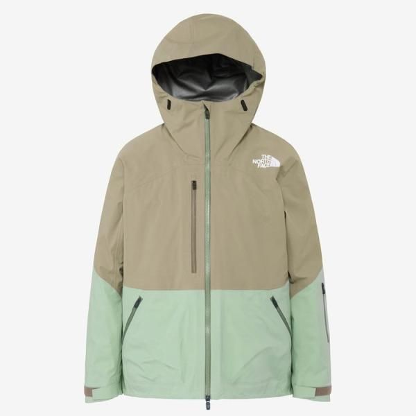 THE NORTH FACE レイバックビーシージャケット ユニセックス GORE-TEX 3層構造スノージャケット マッシュルーム×スレートモス