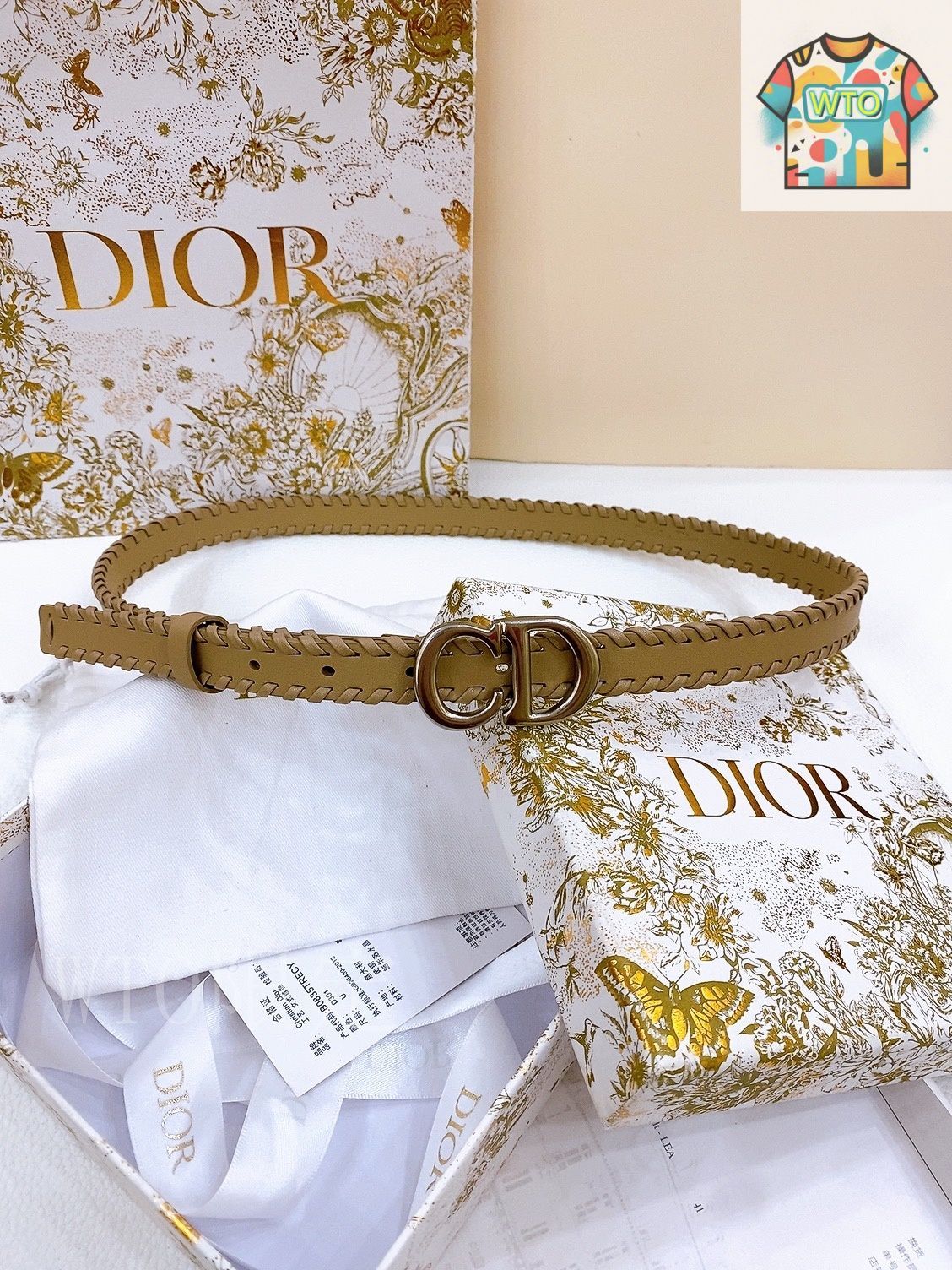 美品　クリスチャンディオール　ビジュー　ジュエリー　スエード×レザー　ベルト d830e638d869895df62678bc5b9ba6
