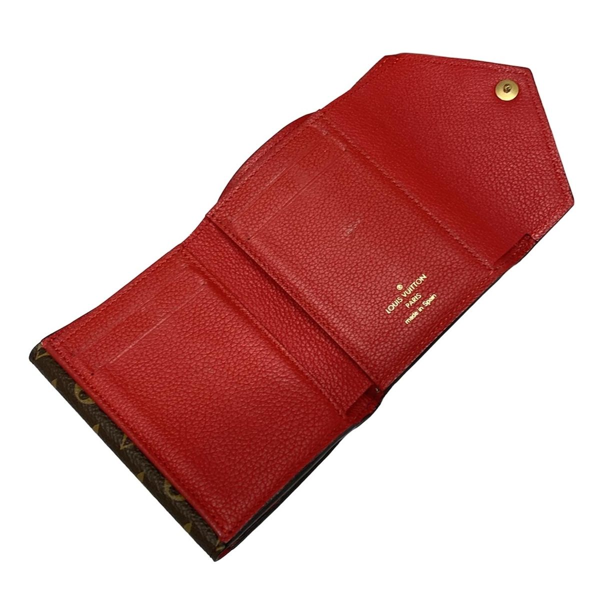 ルイヴィトン 財布 ポルトフォイユドゥブルV LOUIS VUITTON 折財布