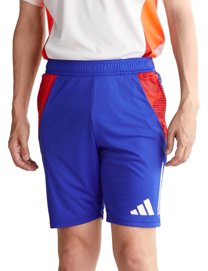 【新品・5営業日で発送】ADIDAS アディダス 41_TIRO24_トレーニングショーツ (HBP52) 色 : ルシッドBLU／WHT サイズ : J／S 