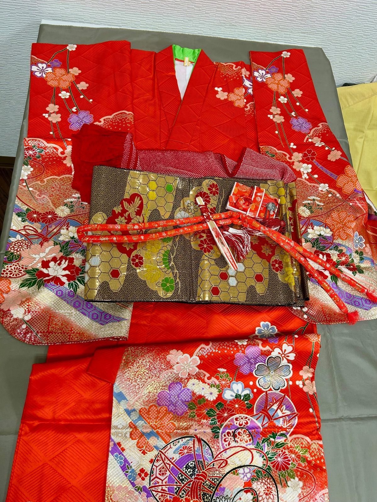 正絹着物セット 7歳