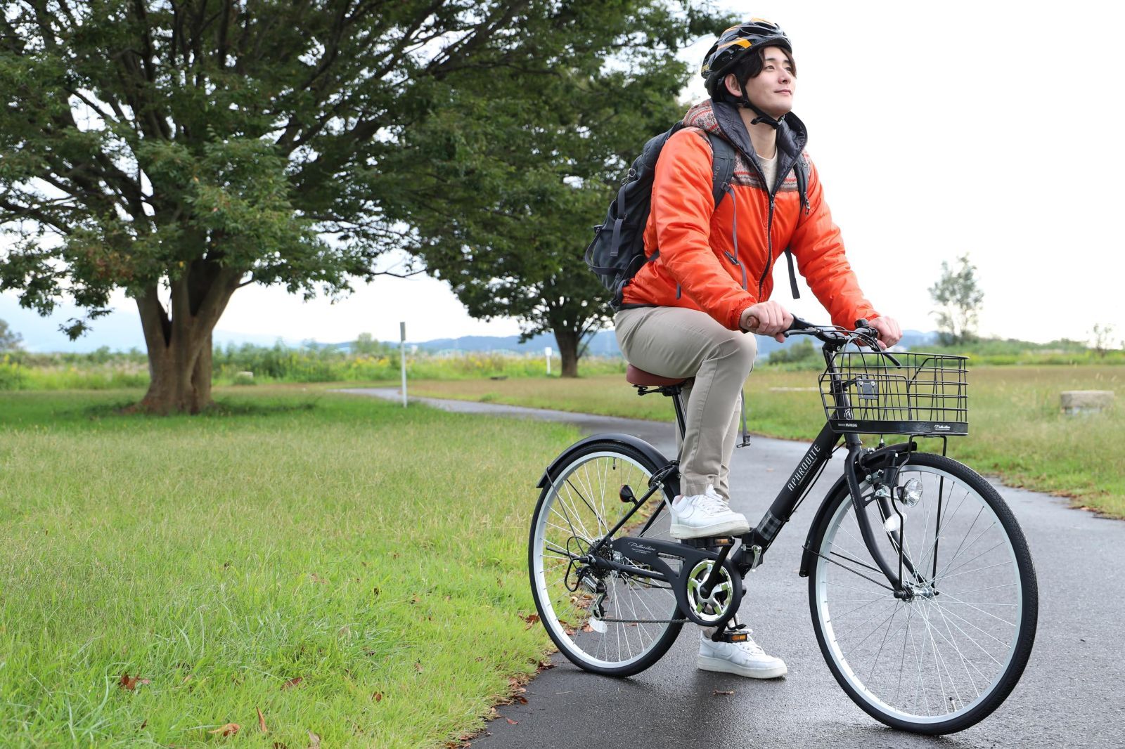 折畳シティサイクル26インチ