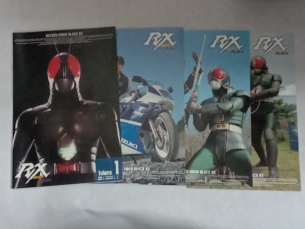 付属品欠品 DVD [全4巻セット]仮面ライダーBLACK RX Volume.1~