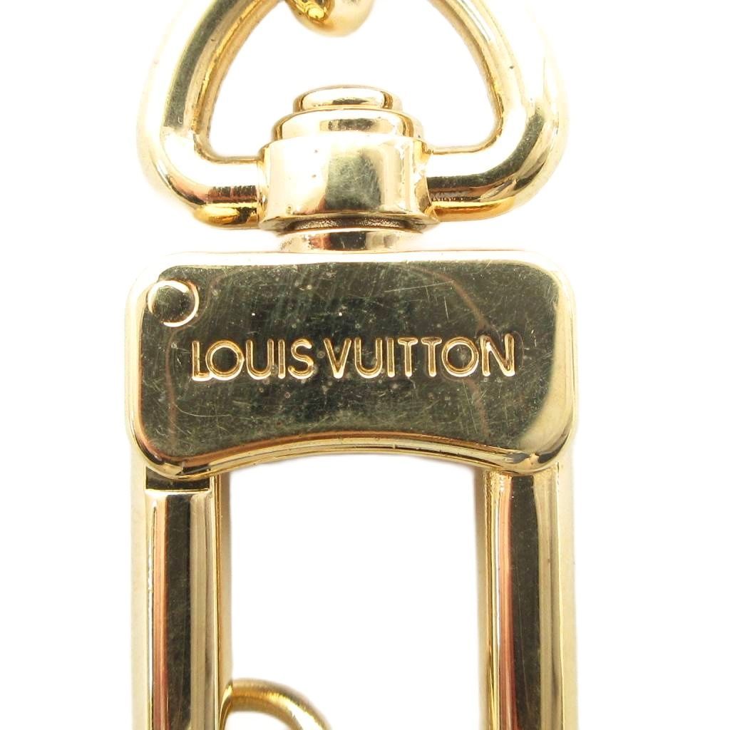 ルイヴィトン LOUIS VUITTON キーリング キーホルダー ロゴ アノクレ