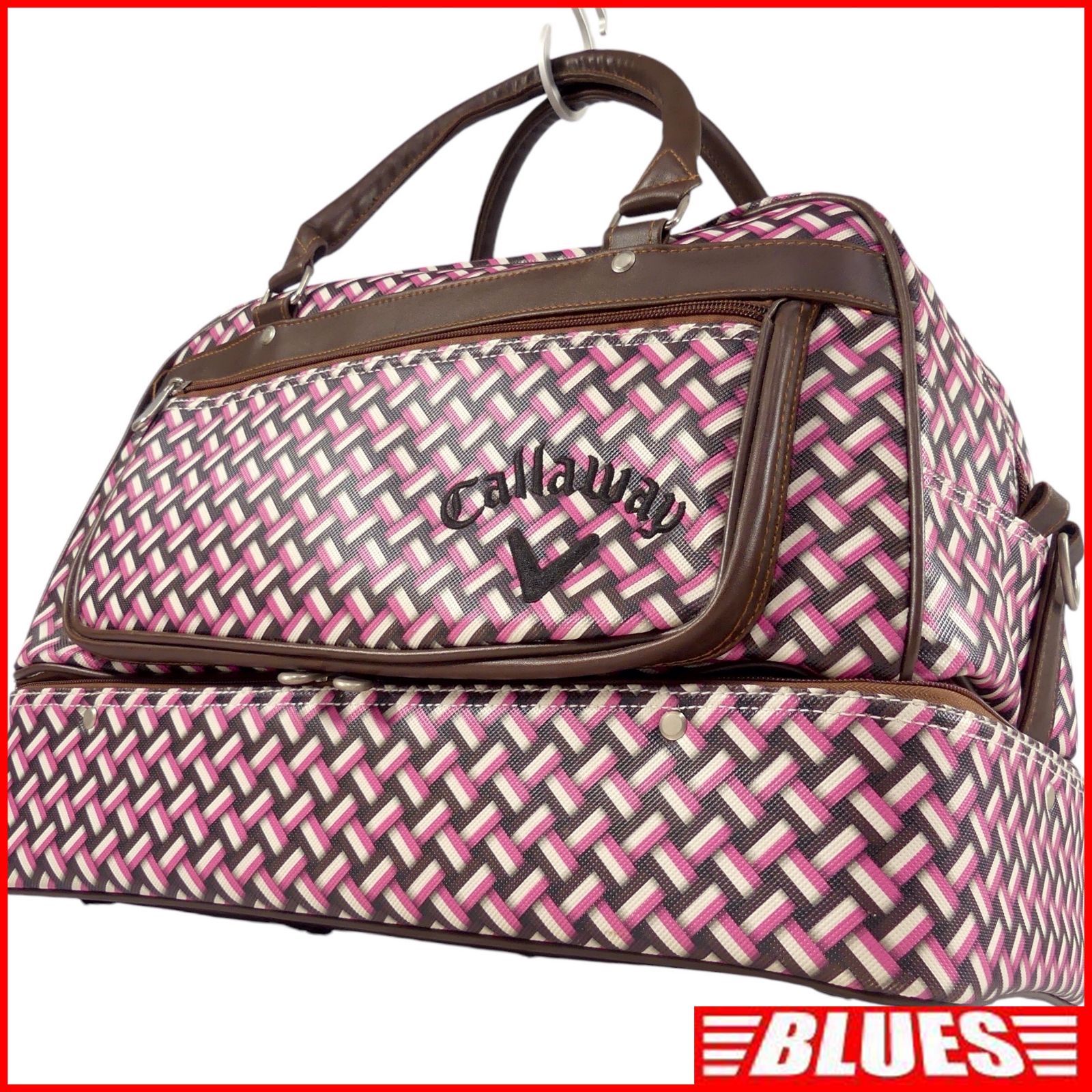 Callaway キャロウェイ ゴルフバッグ ボストンバッグ 旅行 ピンク ショルダーバッグ 2way ボストンバッグ一覧←SEULB屋着古← HH9745