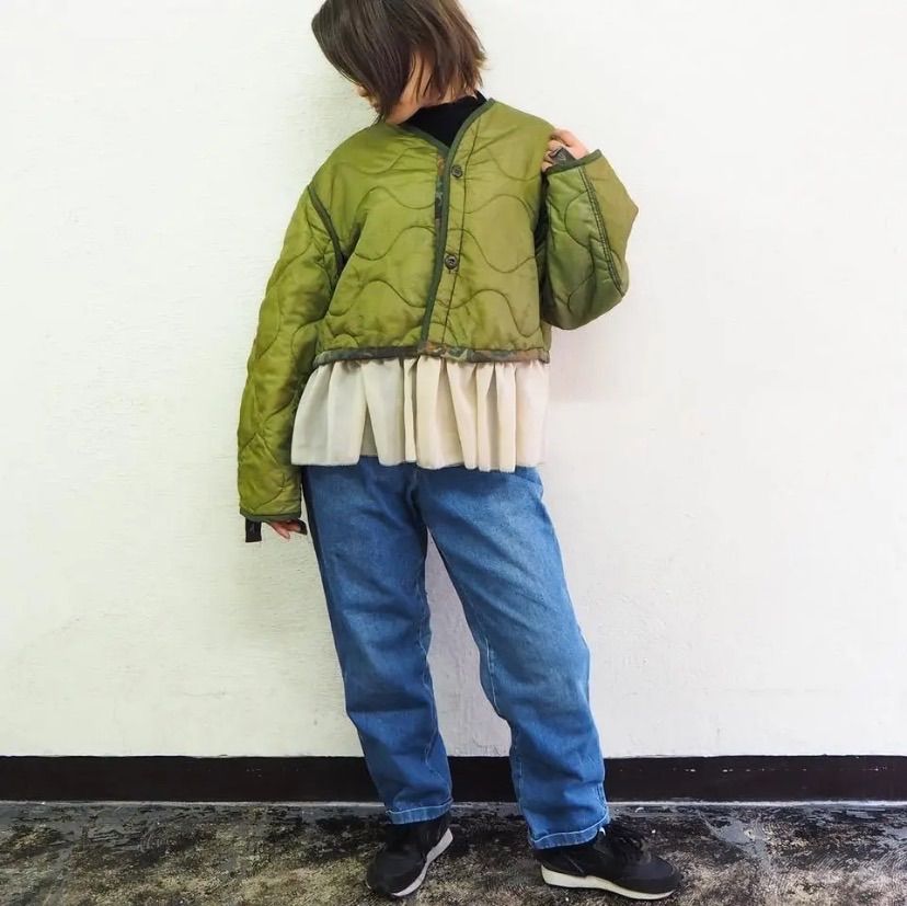 M-65中綿キルティングライナー⁄キルティングジャケット⁄キルティング