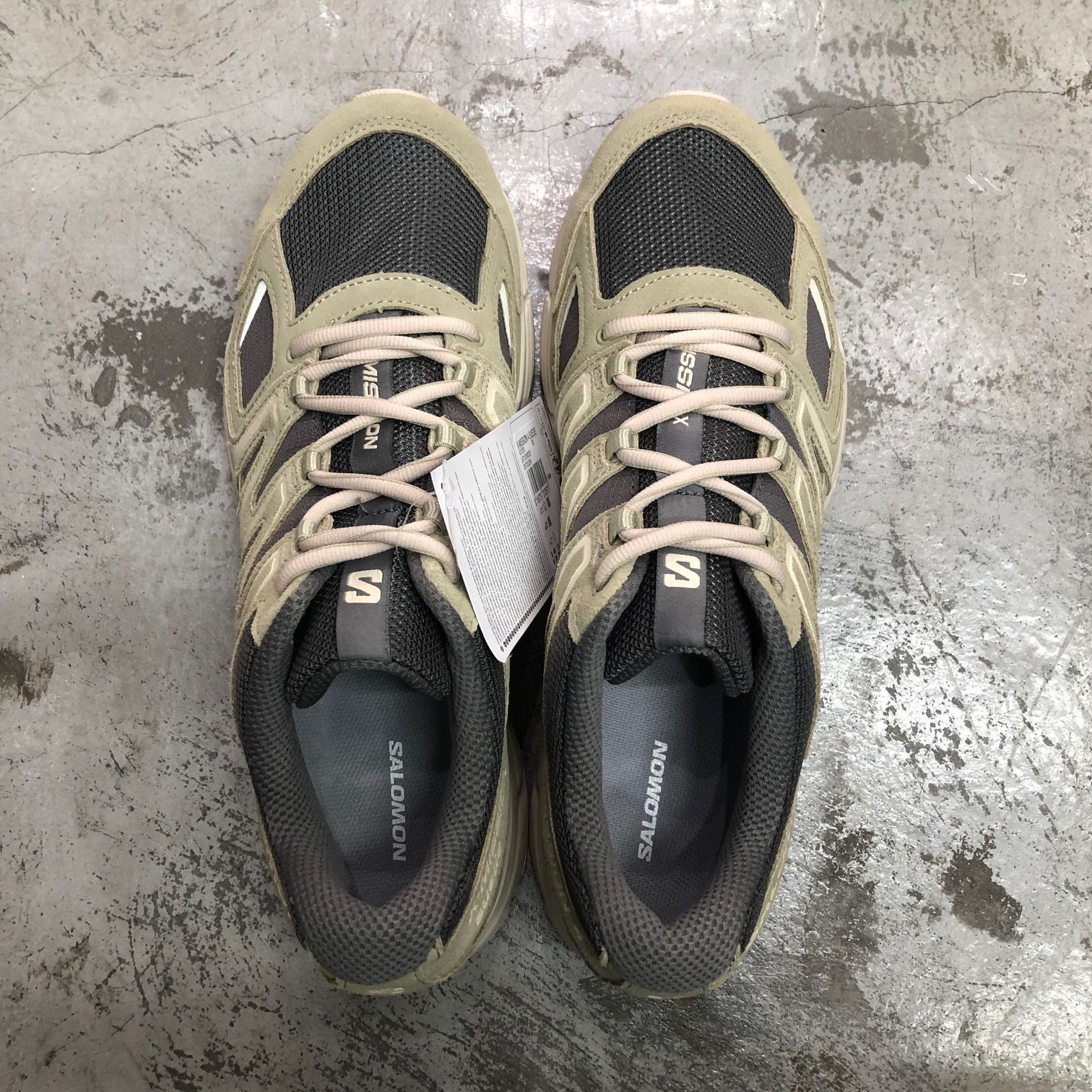 新品 salomon X-MISION 4 SUEDE 471378 スニーカー サロモン 28.5cm