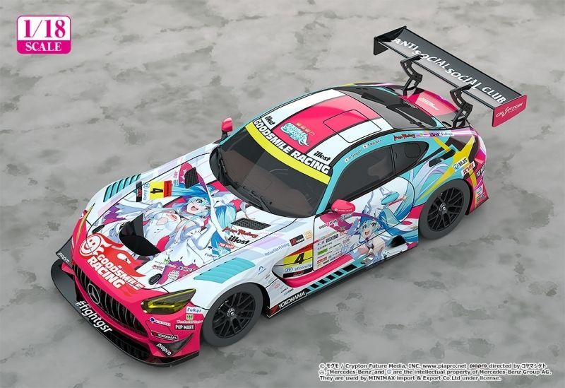 初音ミクGTプロジェクト 1|18 グッドスマイル 初音ミク AMG 2025 開幕戦Ver.