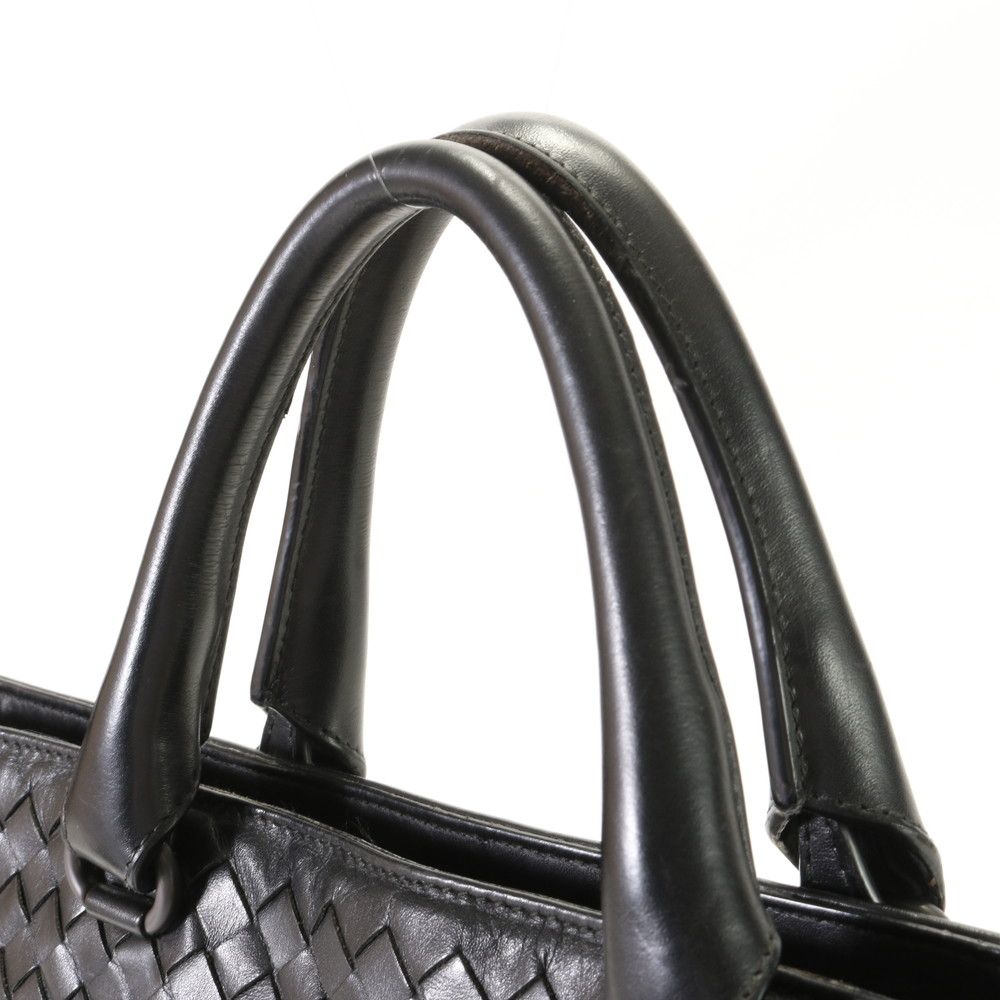 美品 ボッテガヴェネタ イントレチャート 編み込み レザー 2WAY  