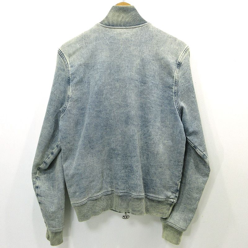三重本店 DIESEL | ディーゼル デニムジャージ トラックジャケット D-BUZEE TRACK ブルー 103 USTAUSTRALIA_COM_AU