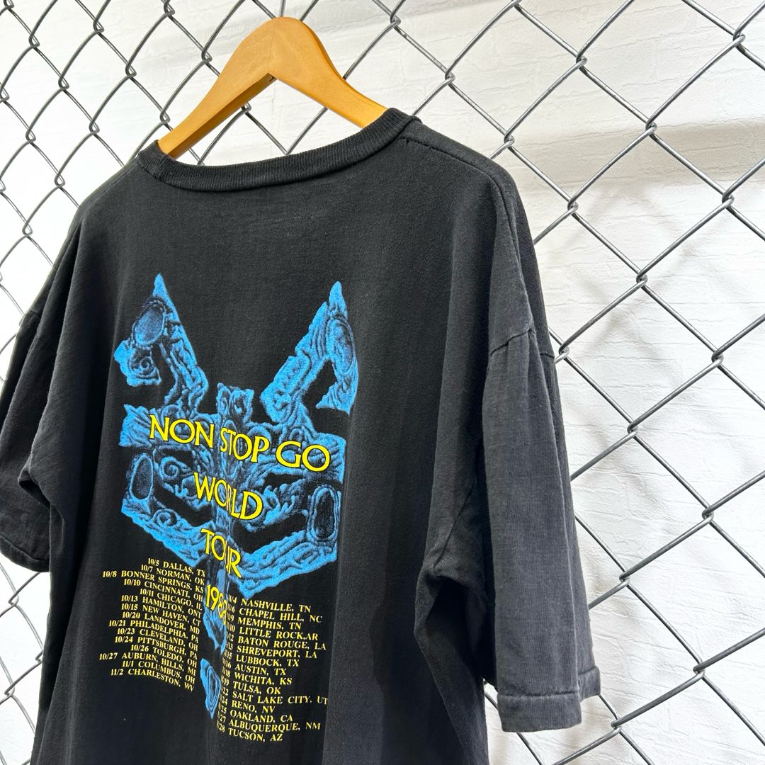 80s ROBERTPLANT プリントTシャツ バンT レッドツェペリン 80年代 1988