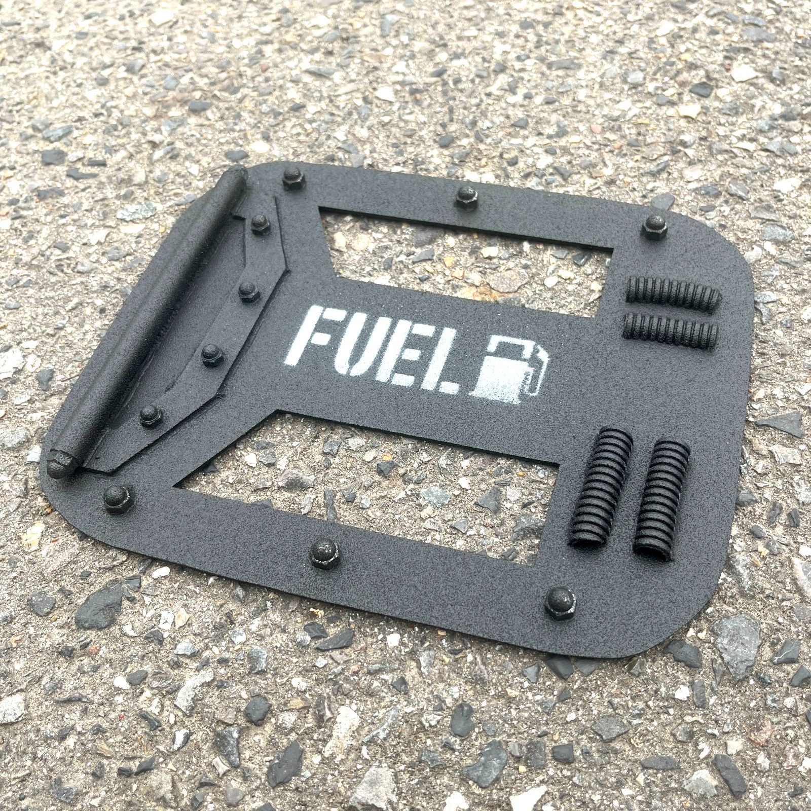 給油口カバー デリカ サブマリン 貼るだけ 簡単カスタム フィッティング済