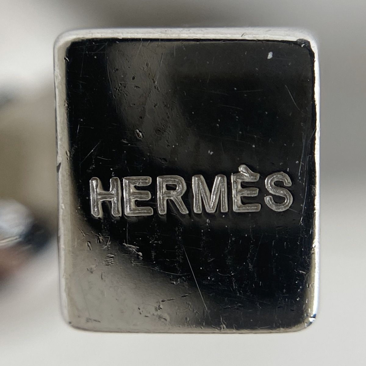 エルメス HERMES カデナ バッグチャーム 2001 地球 キーホルダー