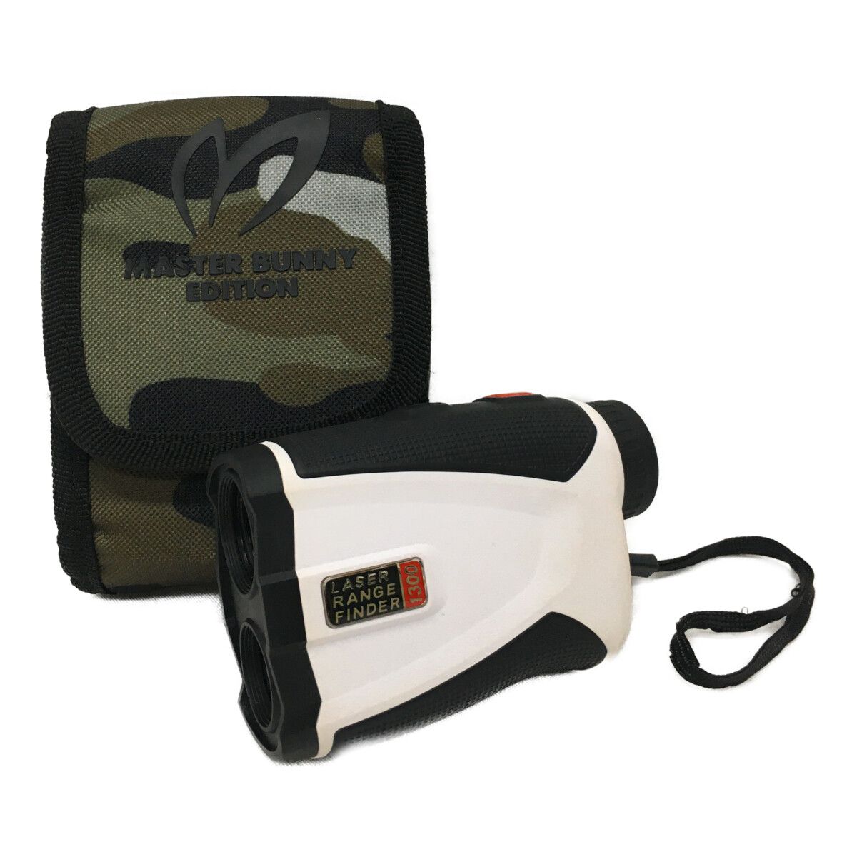 coco 中古 レーザー測定器 カモフラ LASER RANGE FINDER 1300 マスターバニースコープケース付き 中古 レーザー測定器 カモフラ LASER RANGE FINDER 1300