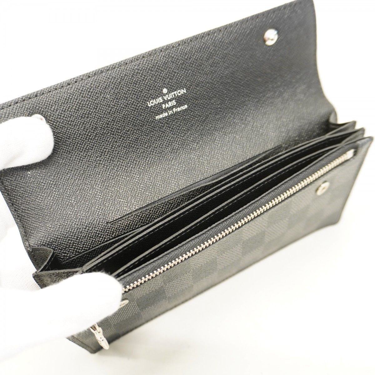 ルイヴィトン✨銀 シルバー ウォレットチェーン ポルトフォイユ