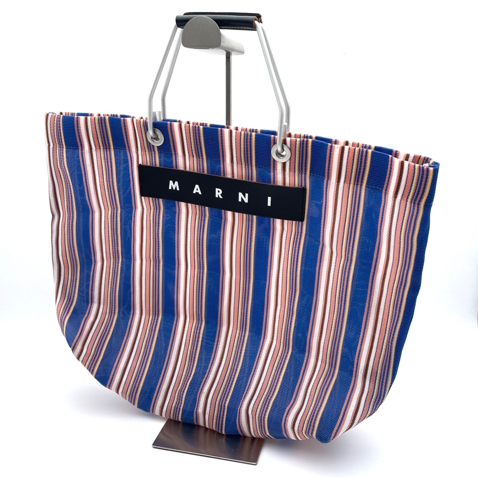 MARNI マルニ ストライプ バッグ トートバッグ - メルカリ