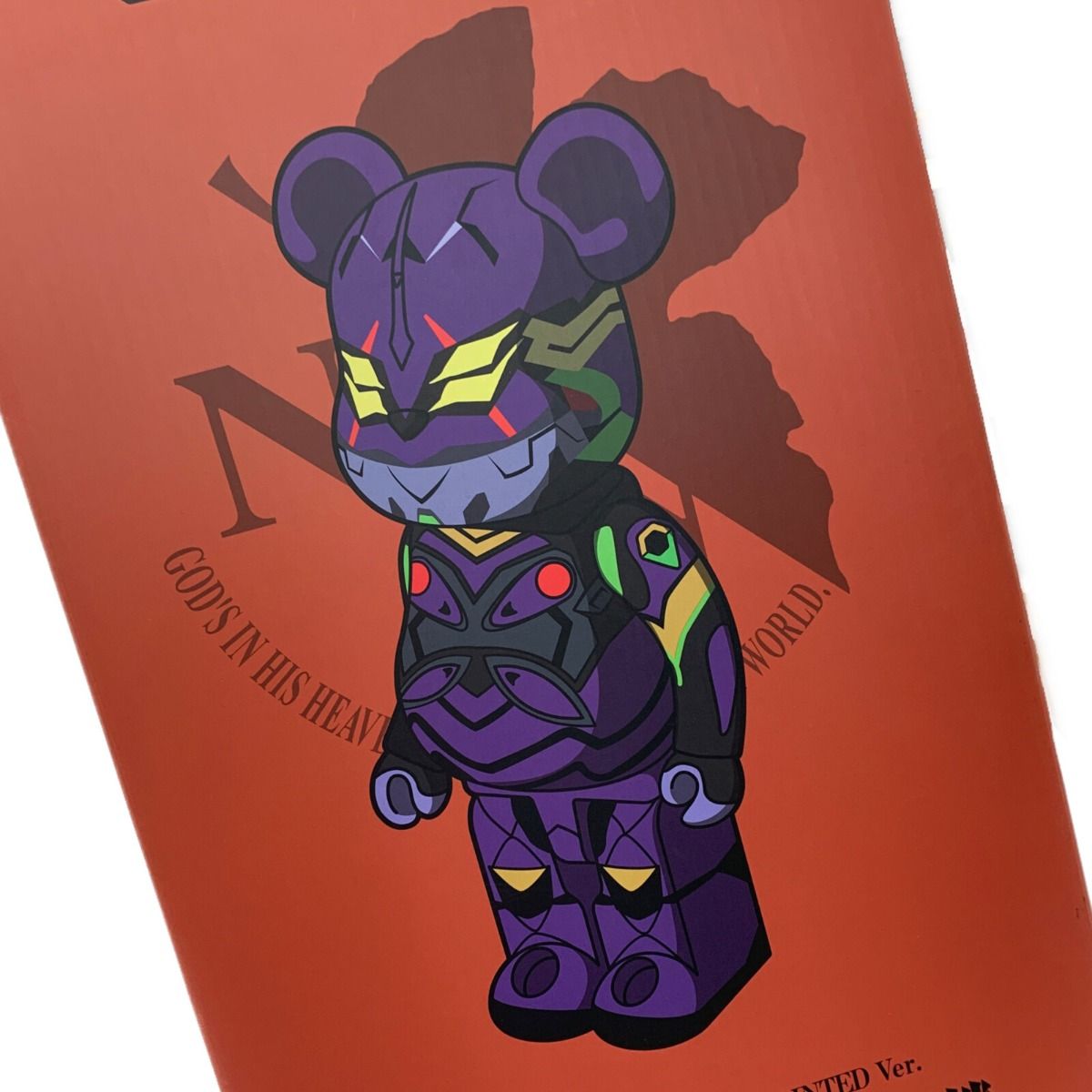 BE@RBRICK ベアブリック《 エヴァンゲリオン 第13号機 》新塗装版 1000 