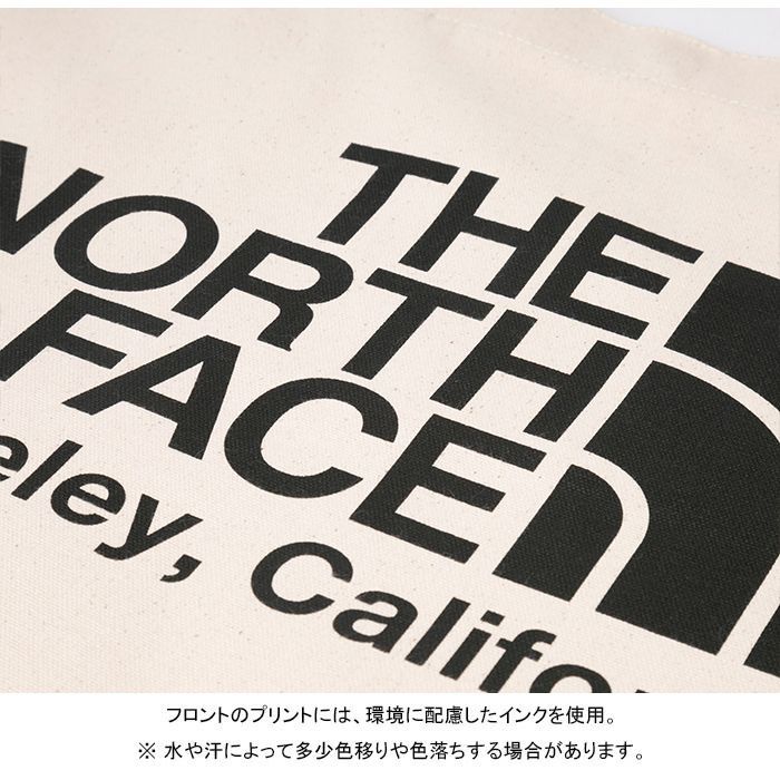 THE NORTH FACE　ノースフェイス　オーガニックコットントート　Organic Cotton Tote　トートバッグ　ブルー