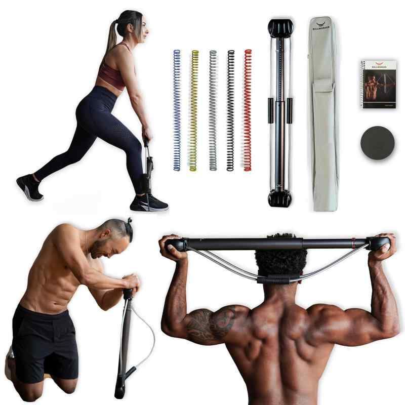 Bow Fitness 36 -quot-ボウクラシック - フルボディエクササイズ - ポータブルホームジムアイソメートエクササイズ機器用高速ストレングストレーニング クロストレーニングフィットネス