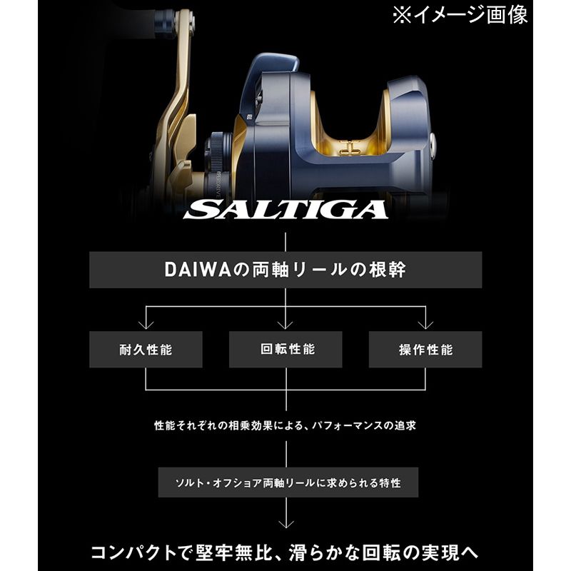 ダイワ(Daiwa)] 22SALTIGA(ソルティガ) 15L 左ハンドル 15L