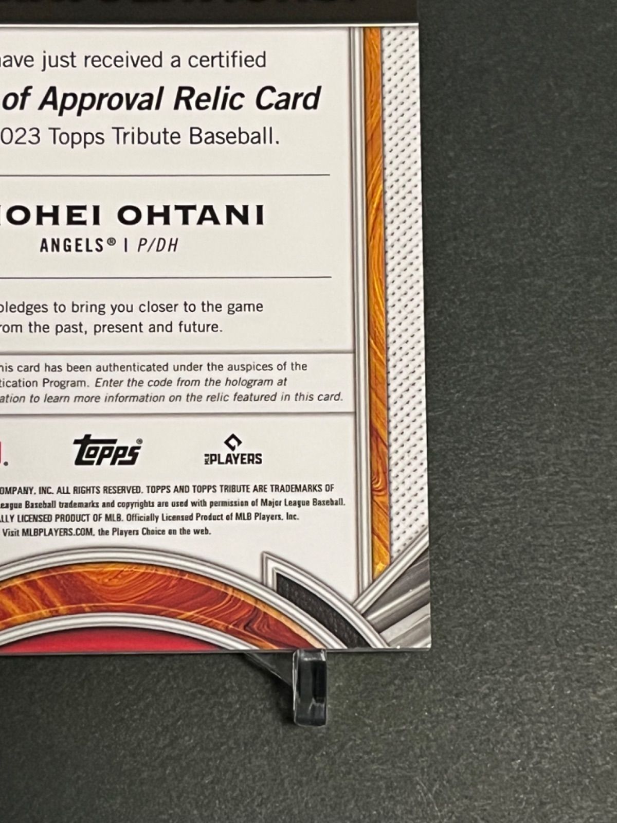 199枚限定&MLB公認ホログラム付】大谷翔平試合着用ユニフォーム