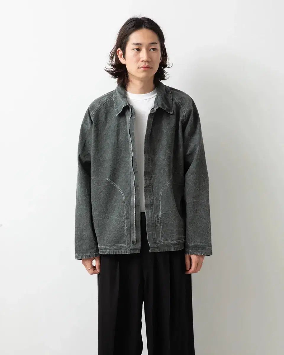 アプレッセ ヴィンテージ ハンティング ジャケット オリーブ 2